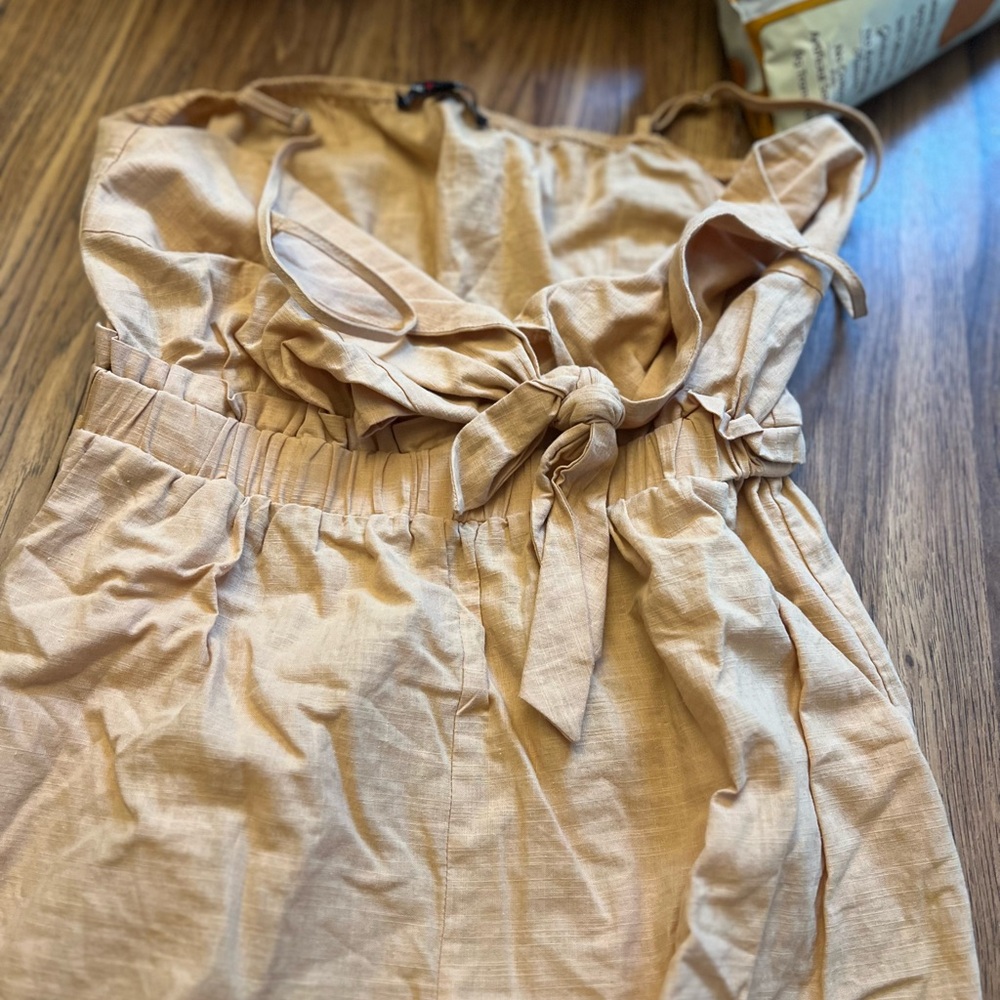 One Clothing Tan Maxi Dress